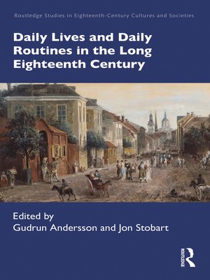 cover image of Daily Lives and Daily Routines in the Long Eighteenth Century